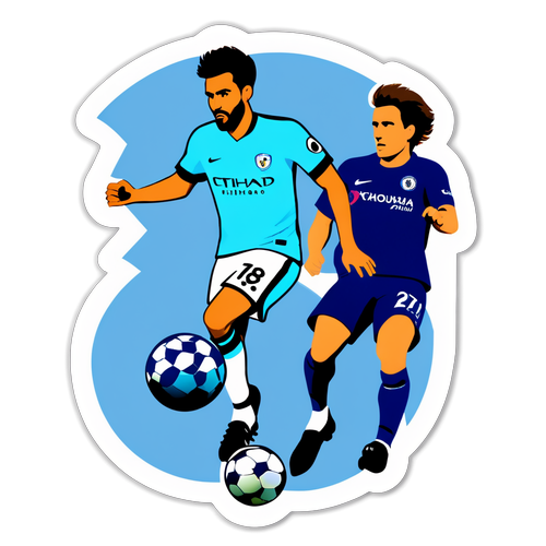 Design Minimalista: Manchester City vs Chelsea