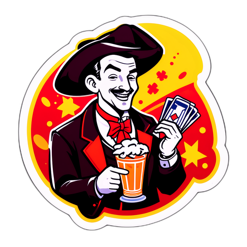 ウィンチケットロゴに基づくユニークなキャラクター