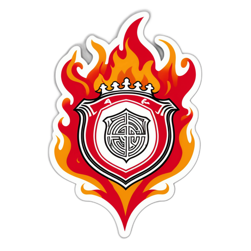 Εμβληματικό αυτοκόλλητο της Sevilla FC