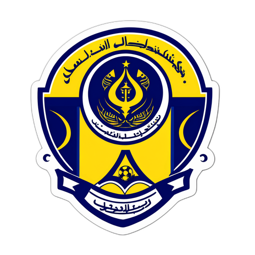 알 나스르 로고 스티커