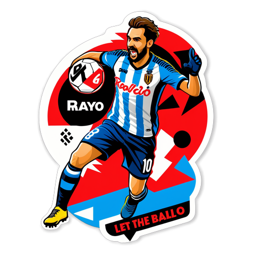 Sticker Artístico de Real Sociedad y Rayo Vallecano