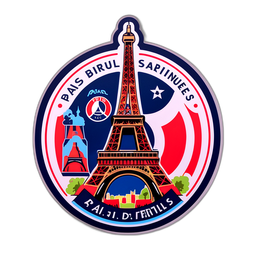 PSG:n logo ja Pariisin kulttuuri