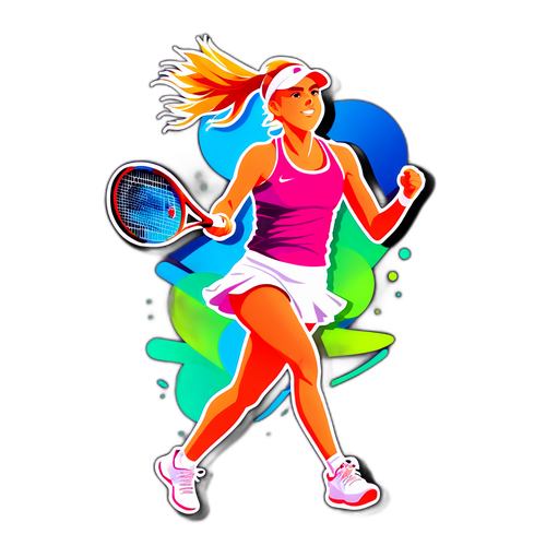 Sticker na Kumakatawan kay Elina Svitolina