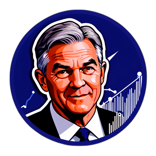 जेरोम पॉवेल का स्टिकर