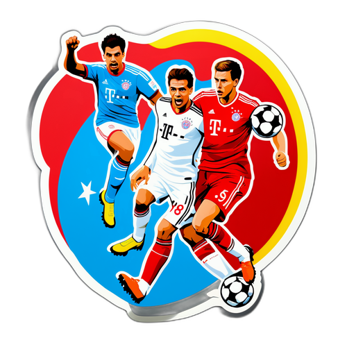 Vysokooktanová nálepka Stuttgart vs. Bayern
