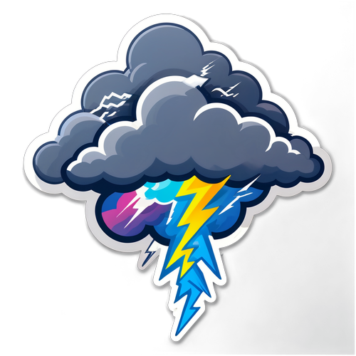 Stormachtige Weer in de Benelux