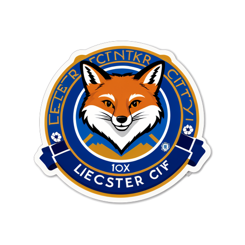 Stiker Nostalgia Leicester City