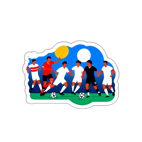 Partido de fútbol entre River y Tigre