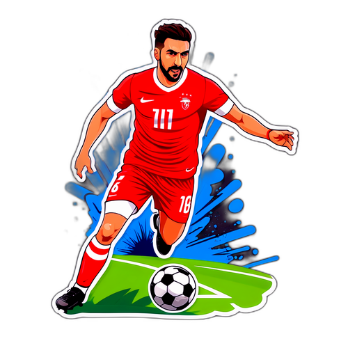 Design de sticker de Kerem Aktürkoğlu