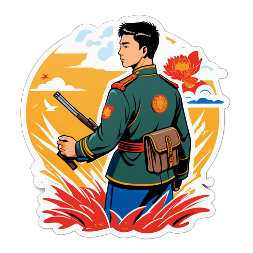 浙江年轻士兵的入伍场景
