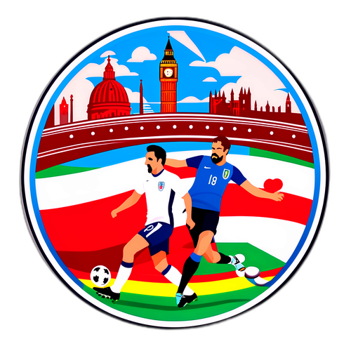 England mot Italia: En sportslig fest