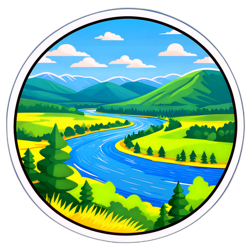 Стикер з природою України