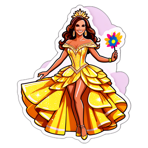 Sticker da Ivete Sangalo no Carnaval