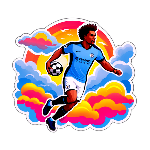 Fantastisk fotbollsspelare från Man City i skyn