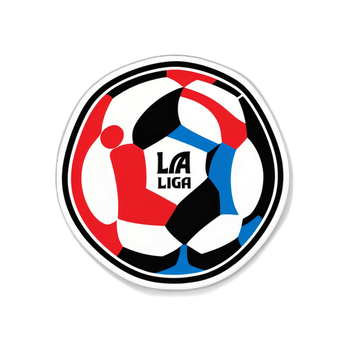 สติ๊กเกอร์ที่แสดงถึงบรรยากาศของฟุตบอลลีกสเปน ลาลีกา