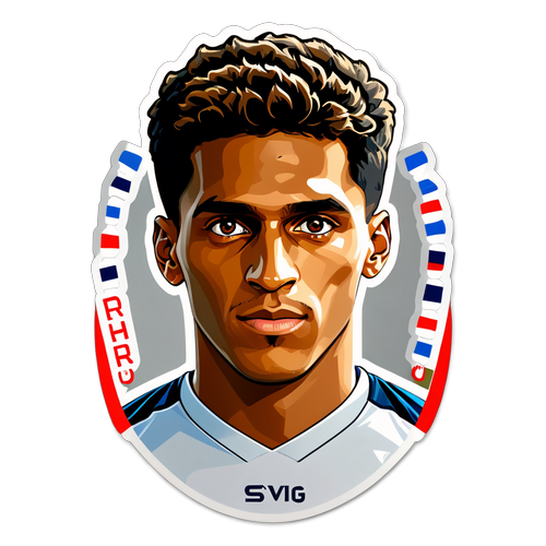 Fransmannen i Fokus: Den Stiliga Raphaël Varane i Landslagströjan!