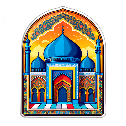 Sticker geïnspireerd door Iran