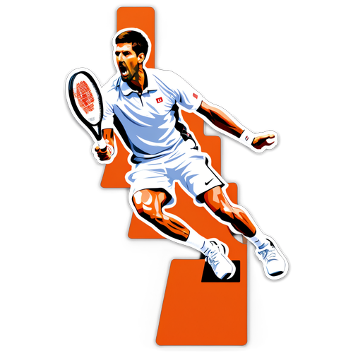 Novak Djokovic: Der König des Platzes – Unglaubliche Tennis-Action, die Sie fesseln wird!