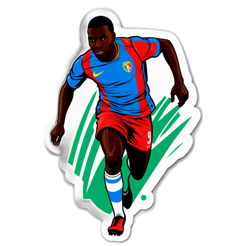 Yan Diomande Koşu Pozunda