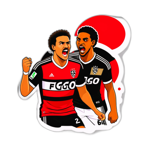 Cena do Jogo Botafogo x Flamengo
