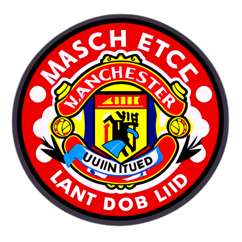 曼徹斯特聯隊粉絲團結主題貼紙