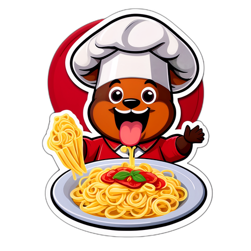 Kibanda cha Kicheko Kinafurahia Pasta ya Kitaliano