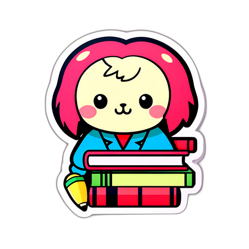 学ぶことと勉強をテーマにしたシンプルなデザイン