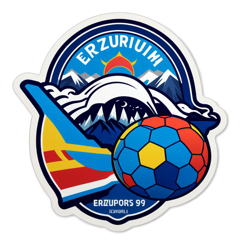 Erzurumspor Coşkusunu Yansıtan Sticker