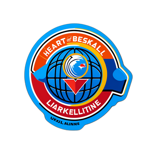 Basketbolun Kalbi Sticker