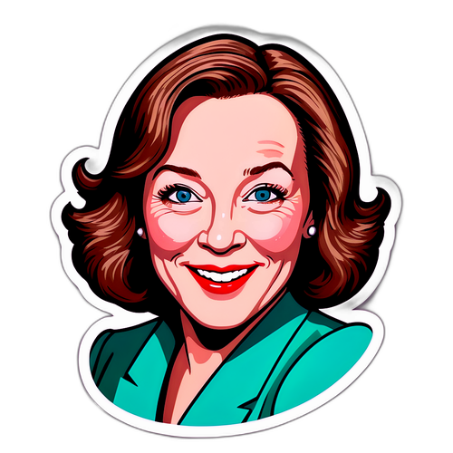 קתרין אוהרה כקוף מצחיק