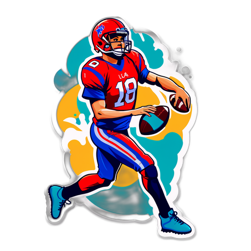 Noa Lang Futbol Temalı Sticker