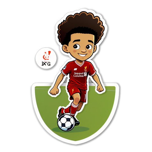 Sticker Comel Curtis Jones: Raih Kehebatan Pemain Liverpool yang Menawan!