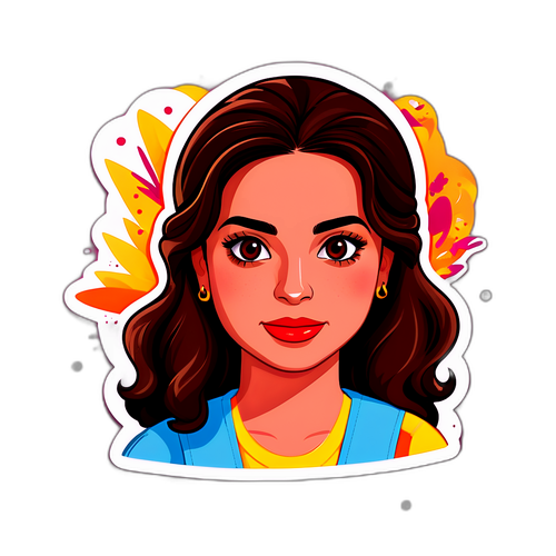 Adesivo de Camila Pitanga em Cena de Filme