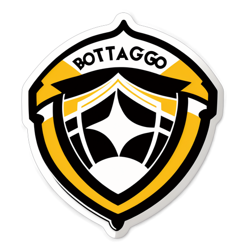 A sticker comemorativa para os jogos do Botafogo