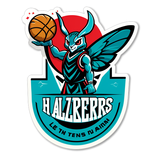 Sticker ng Trail Blazers at Hornets