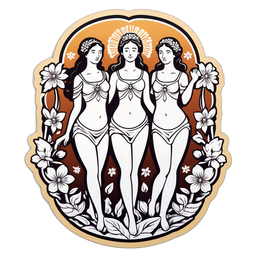 Desenho das Três Graças