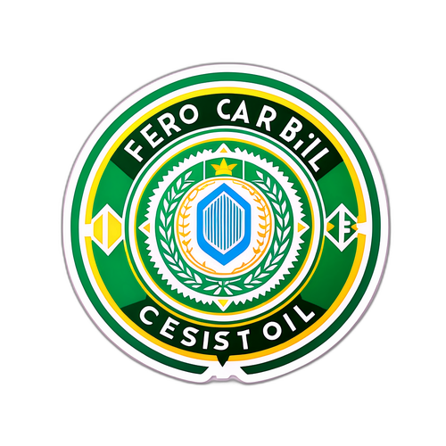Kibandiko cha Fero Carril Oeste