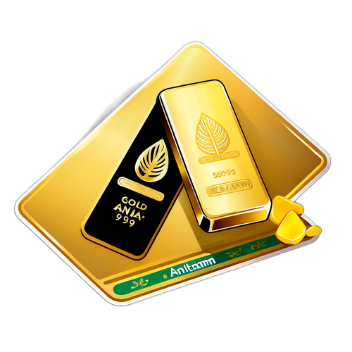 Sticker Batangan Emas Harga Emas Antam