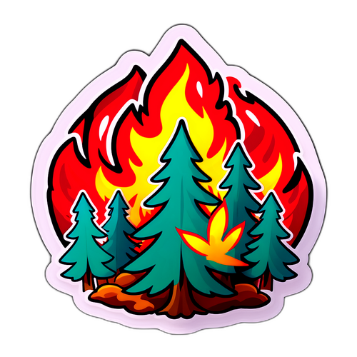 Waldbrand und Umweltschutz