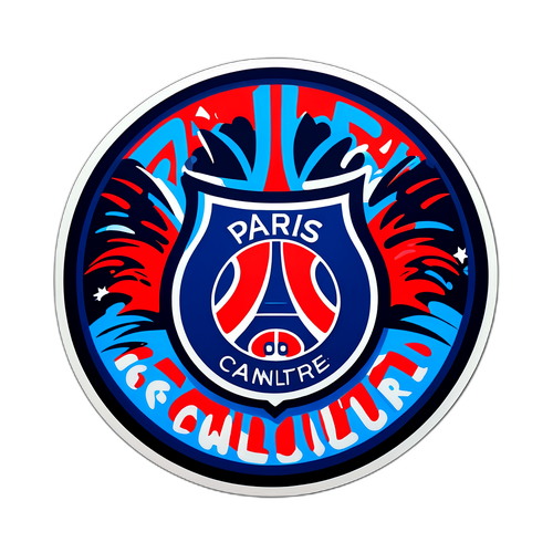 Sticker ya Mashabiki wa PSG