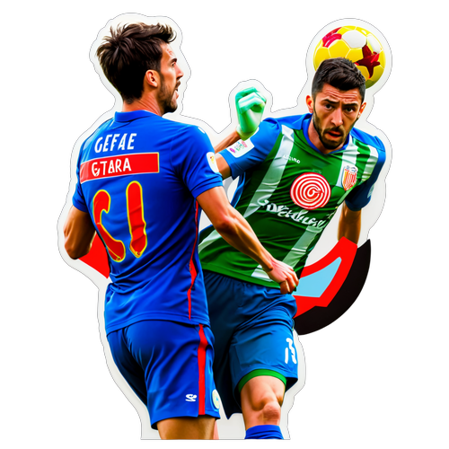 A feszültség pillanatai a Getafe és a Bilbao összecsapásán