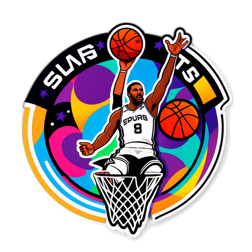 Sticker ya Spurs dhidi ya Nets