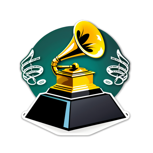 Éléments graphiques des Grammy Awards 2025