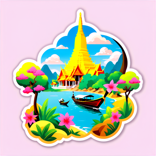 ภาพวาดการเดินทางไปประเทศไทย