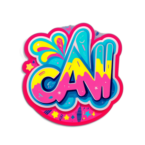 Autocollant Inspirant 'Can'