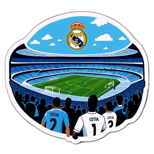 Autocolant Real Madrid - Celta