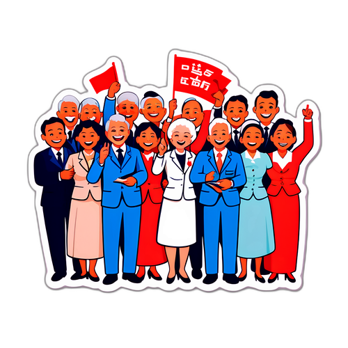 Emekli Maaş Artışını Kutlayan Memurlar