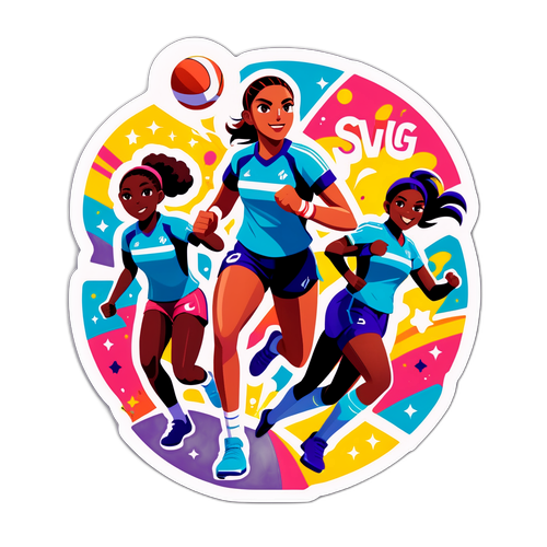 महिला खिलाड़ियों का उत्साह और सशक्तिकरण