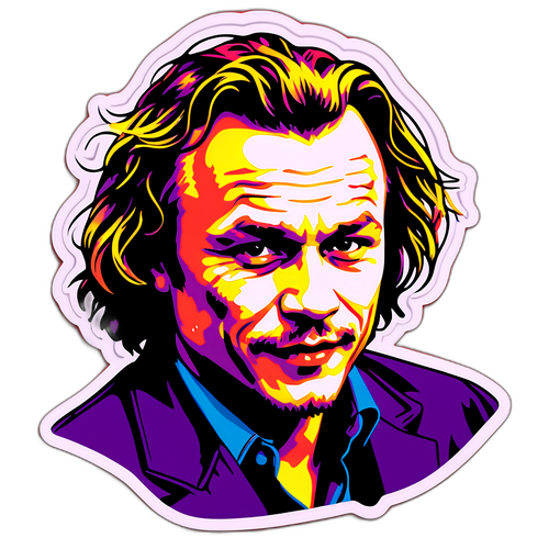 Plakat klasycznego filmu z ról ikonicznych Heatha Ledgera