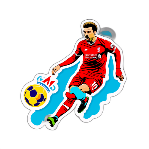 利物浦與水晶宮比賽貼紙